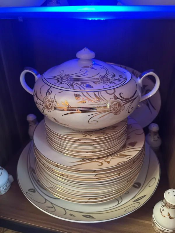 Сервис 12 персон Эмираты,костяной фарфор 1