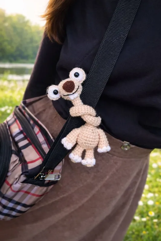 “Sid” – qo‘lda to‘qilgan o‘yinchoq (handmade) — фото 1