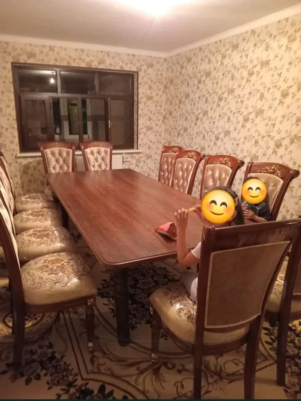 мехмонхона стол ва стуллари — фото 2