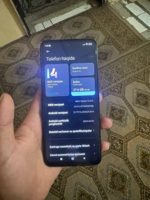 Redmi 12 karopka bor