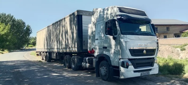 HOWO T7 + UzAutoTRAILER прицеп Сотилади 2 HOWO T7 + UzAutoTRAILER прицеп Сотилади 2