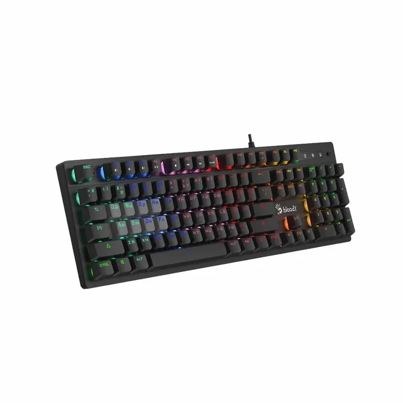 Клавиатура Bloody B500N игровая Mecha-Like Neon — б/у, Самарканд)