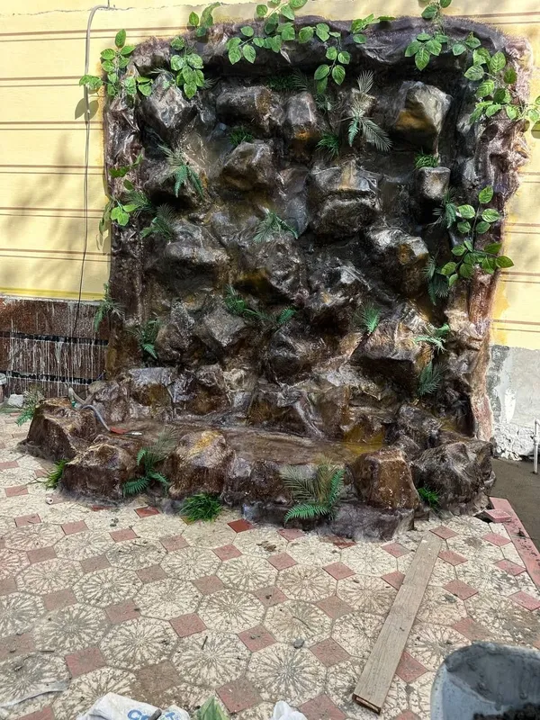 Декоративный искуственный скала и водопад — фото 2