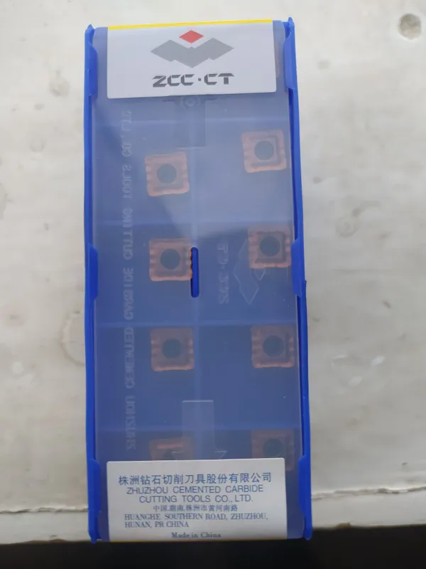 Пластины для фрезерных станков от ZCC-CT 8