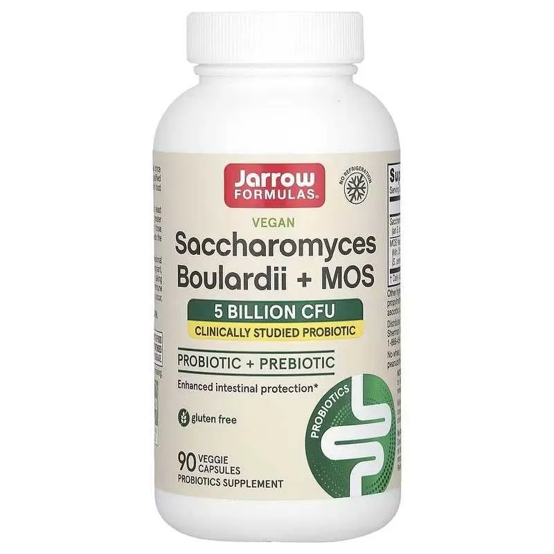 Jarrow Saccharomyces Boulardii сахаромицеты Буларди манноолигосахариды — фото 1