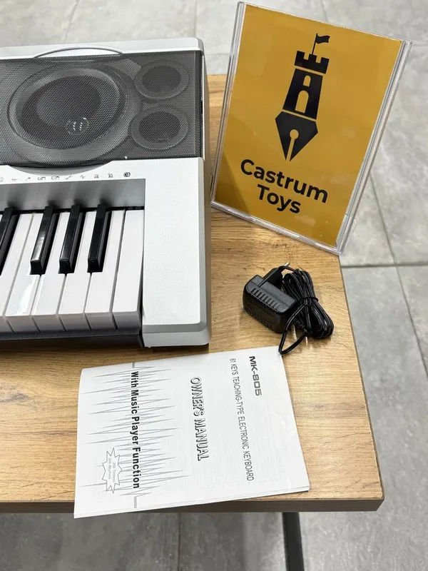 Синтезатор 61 клавиша, мощные динамики, качество Castrum Toys — фото 3