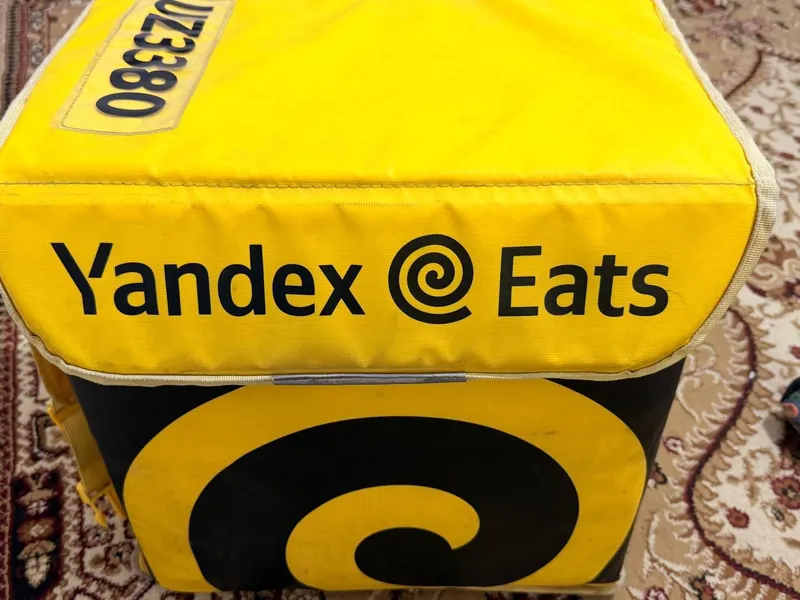 Yandex Go yetkazib berish sumkasi sifatli va qulay 1