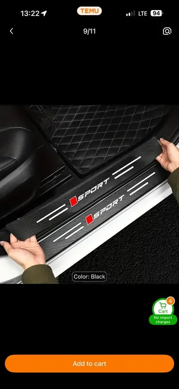 chery tiggo 7 pro карбоновые накидки 2