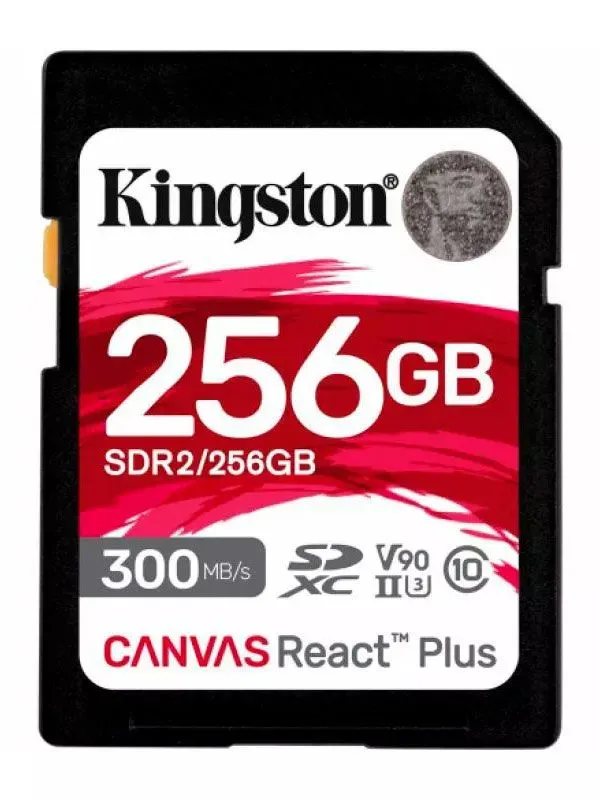 Kingston 256 GB SDXC xotira kartasi (SDR2/256GB) 1 Kingston 256 GB SDXC xotira kartasi (SDR2/256GB) 1