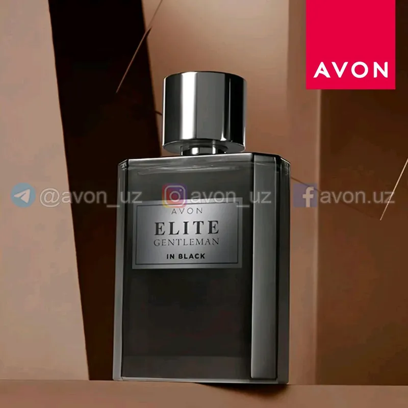 Туалетная вода «Elite Gentleman in Black» от Avon