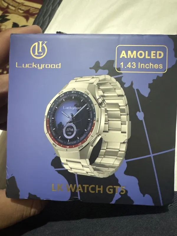Часы мадел LK WATCH GT5. AMOLED 1.43 INCHES