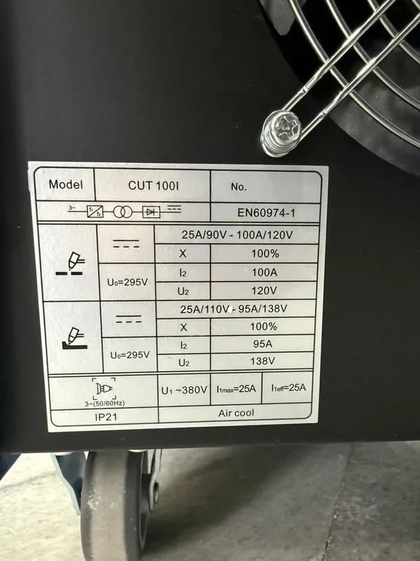 Сварочный аппарат “RILAND” CUT100i 380v плазменная резка — фото 1
