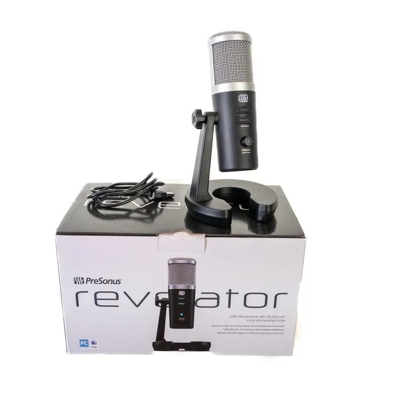 Presonus Revelator USB-C microphone, поп-фильтр и стойка в подарок 3 Presonus Revelator USB-C microphone, поп-фильтр и стойка в подарок 3