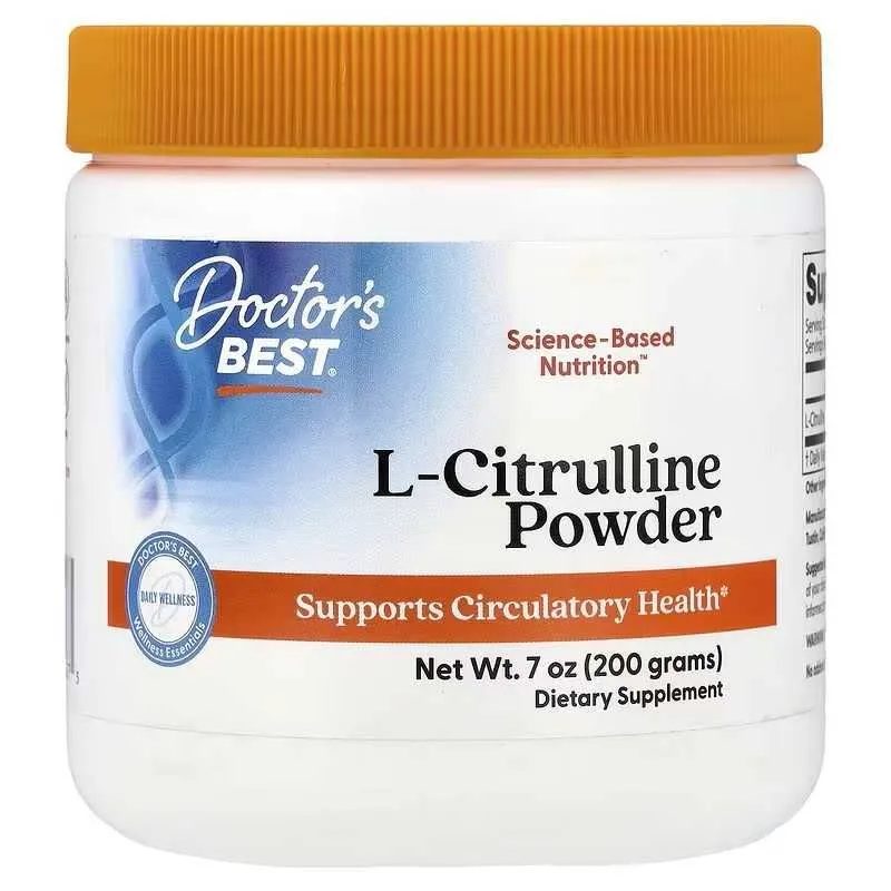 Doctor's Doctors Best L-Citrulline L - Citrulline L-цитруллин 200 г — фото 1