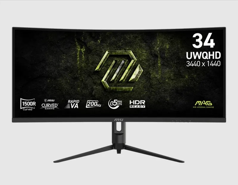Игровой монитор MSI MAG 342CQRF E20 34 UWQHD curved 1500R 2k 200hz