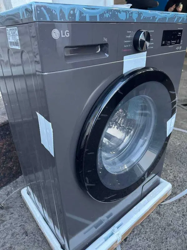 Стиральная машина LG 7/8кг доставка и установка есть — фото 1