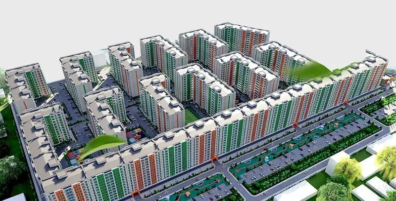 Sergeli City'dan 2 xonali kvartira sotiladi, 52.82 m² — фото 1