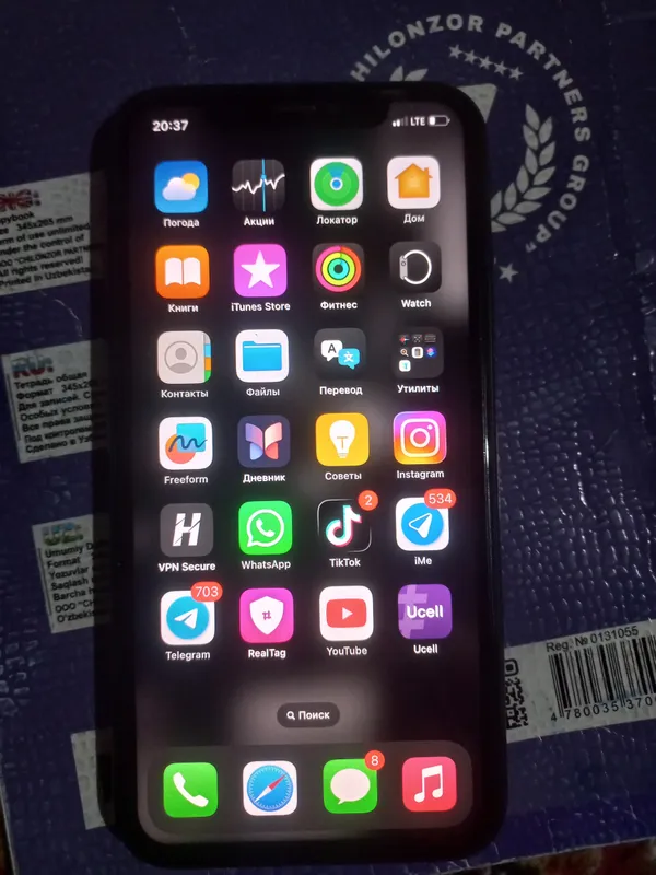 iPhone 11 64 ГБ, чёрный, в идеальном состоянии, б/у 3