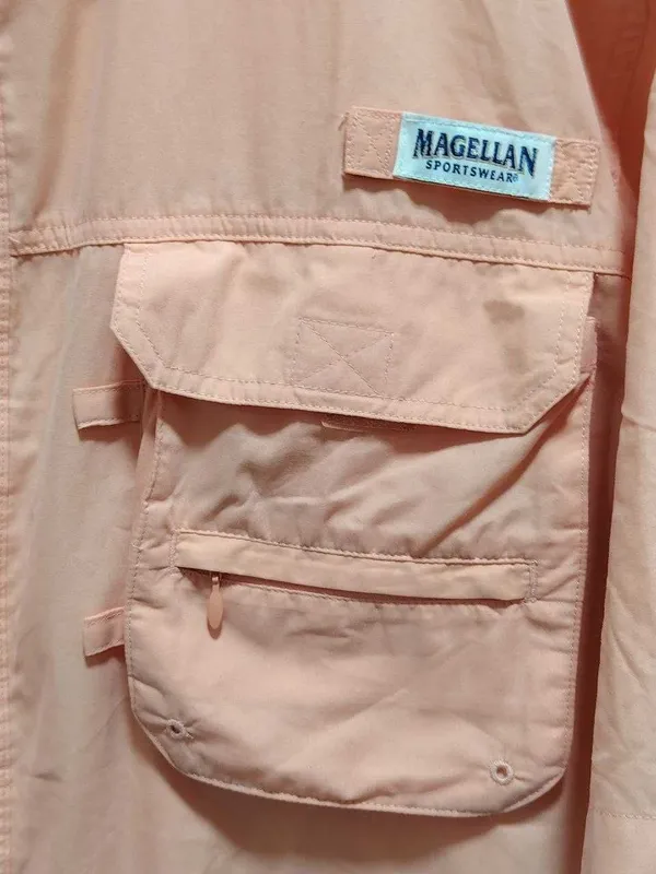 Magellan Outdoors Peach Shirt Jacket / XL / Рубашка Куртка. — фото 2