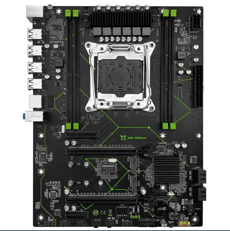 DDR4 yangi plata + 16 gb ozu + CPU 8 ta yadro — фото 1
