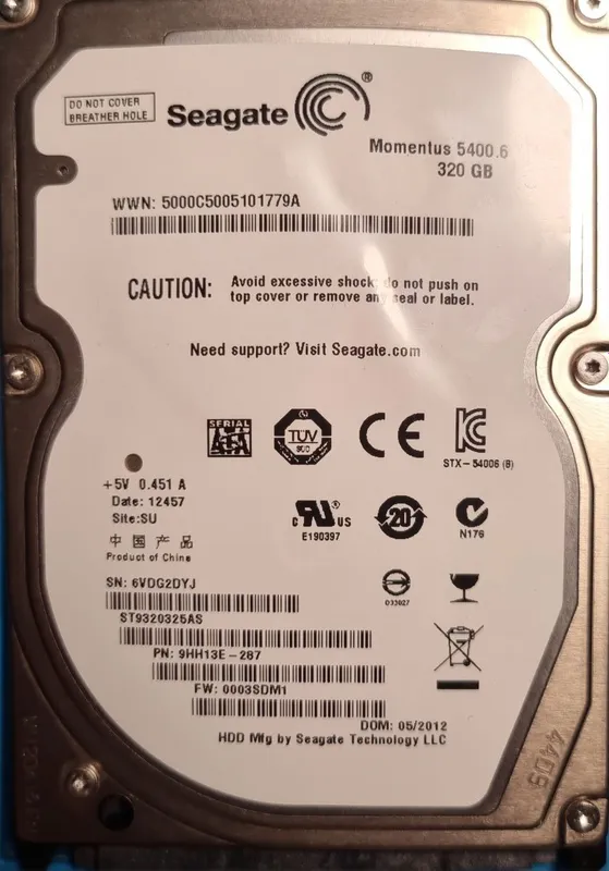Sotiladi HDD 320GB 1 Sotiladi HDD 320GB 1