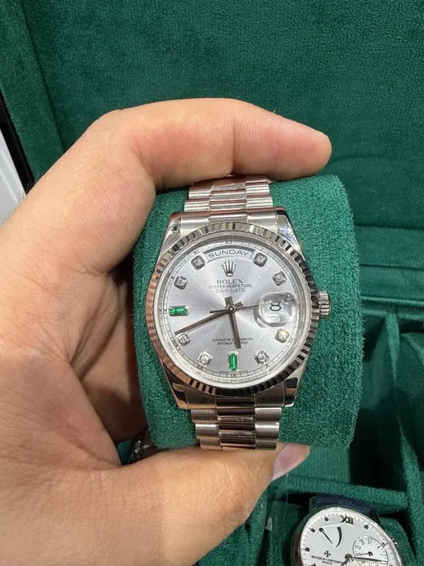 Золотые Часы Vacheron Constantin Chronograph 750Пробы 7