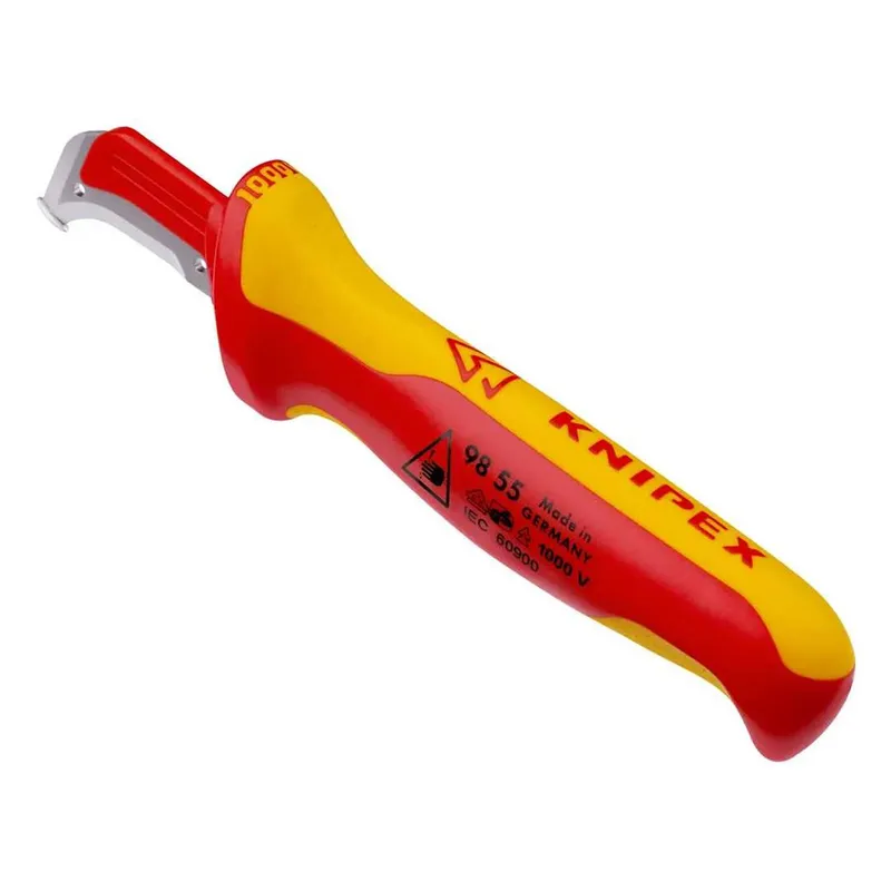 Диэлектрический нож / KNIPEX VDE izolyatsiya pichog'i 1