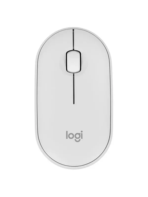 Мышь Logitech Pebble Mouse 2 M350s, беспроводная, оптический светодиод, для правой и левой руки, белый — фото 7 Мышь Logitech Pebble Mouse 2 M350s, беспроводная, оптический светодиод, для правой и левой руки, белый — фото 7
