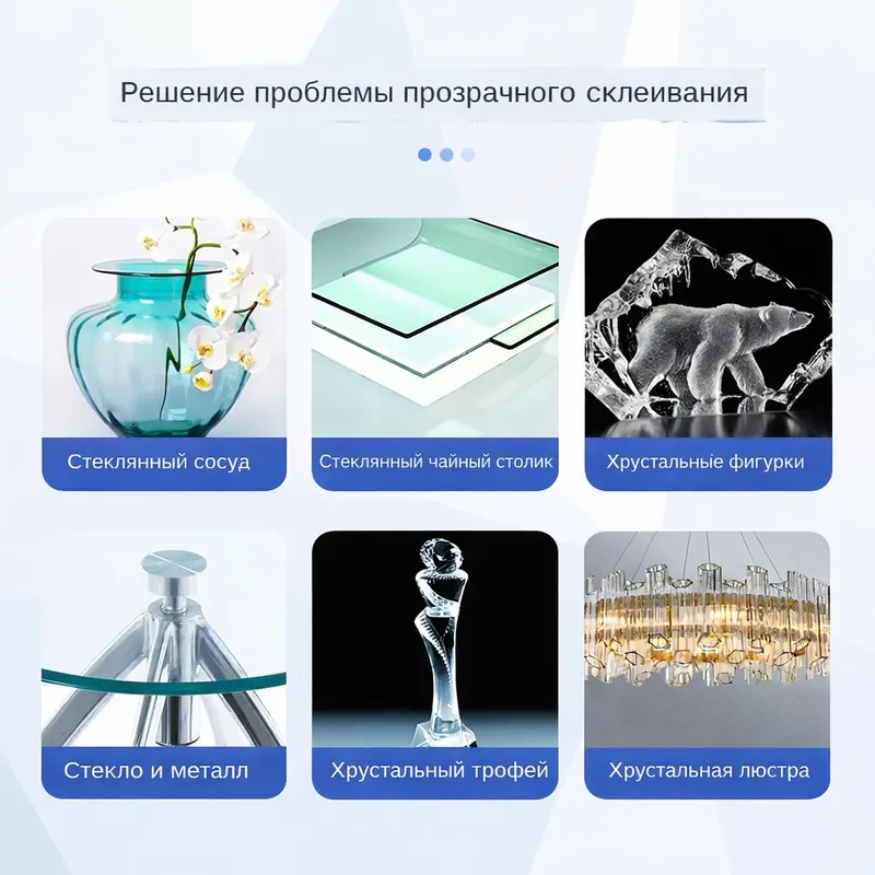 UV (УФ) Клей для стекла "Kafuter", 50мл., 250 мл. 3 UV (УФ) Клей для стекла "Kafuter", 50мл., 250 мл. 3