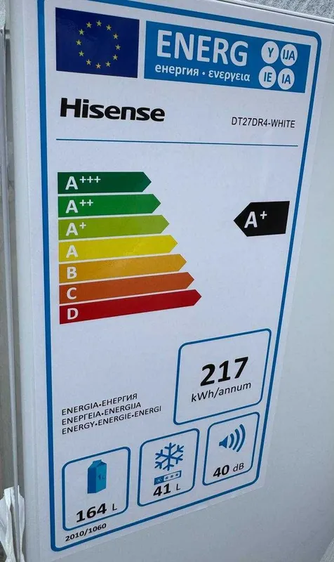Холодильник Hisense DT-27DR4 White 206 л — фото 4 Холодильник Hisense DT-27DR4 White 206 л — фото 4