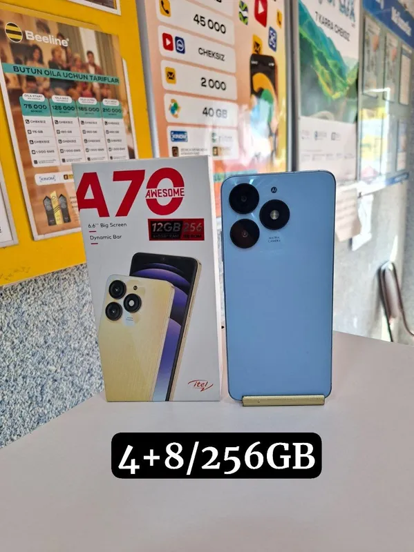 itel A70 4+8/256GB — фото 1