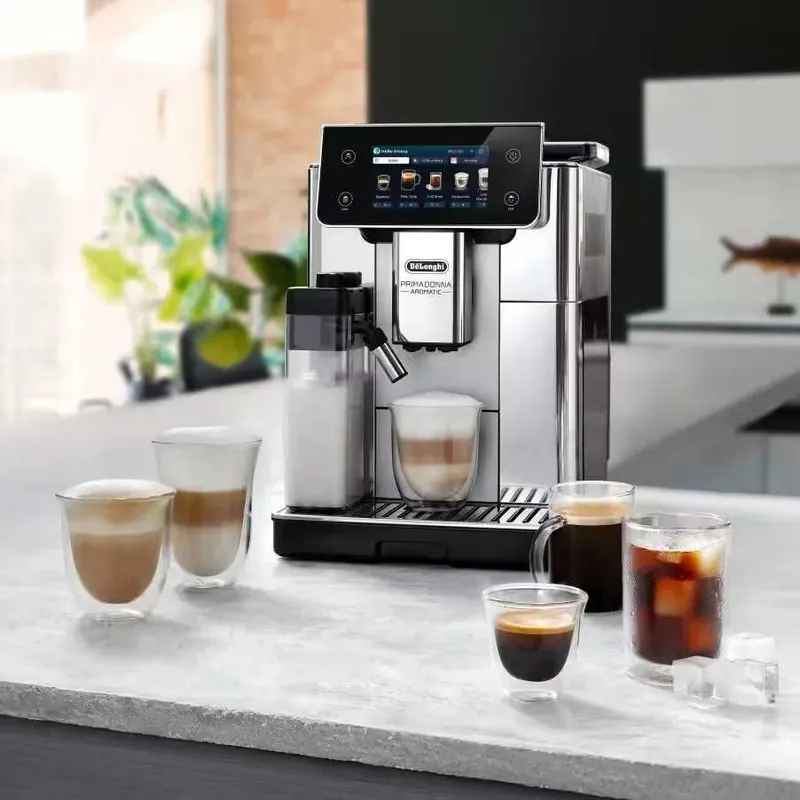 Кофемашина DeLonghi ECAM630.55.SM PrimaDonna Aromatic — фото 2