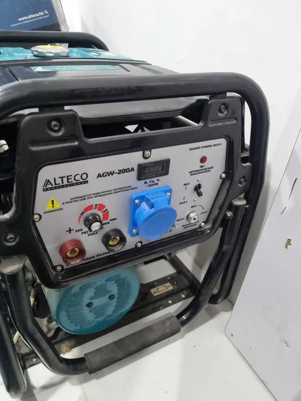 САК Бензиновый генератор сварочный ALTECO AGW 200 A. 1 год гарантий — фото 1 САК Бензиновый генератор сварочный ALTECO AGW 200 A. 1 год гарантий — фото 1