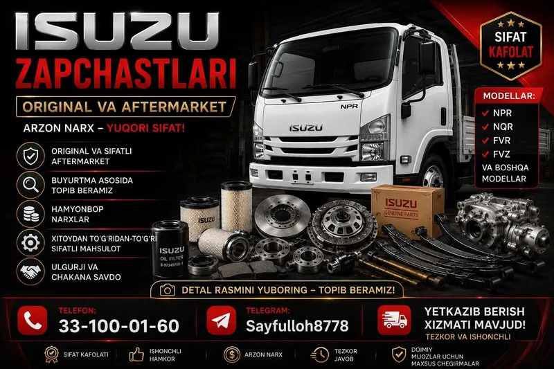 ISUZU zapchastlari / isuzu