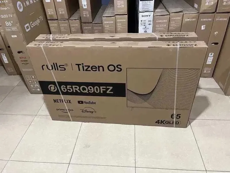 "Rulls 65" QLED TV Ultra HD 4k со склада доставка по всему городу есть — фото 1