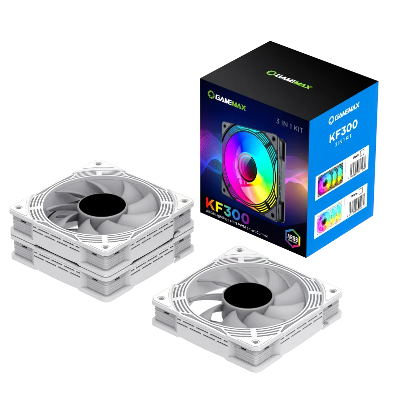 GameMax KF300 BL — корпусной вентилятор 3 GameMax KF300 BL — корпусной вентилятор 3