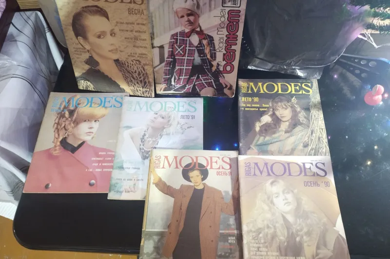1964 yildan 1991 yilgacha bo‘lgan RIGAS MODES jurnallari 1964 yildan 1991 yilgacha bo‘lgan RIGAS MODES jurnallari