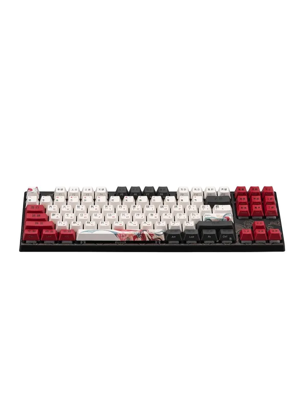 Клавиатура механическая Varmilo VEA87 Beijing Opera Cherry MX Silent Red UA, USB-A, 1.5 м, White Led — фото 3