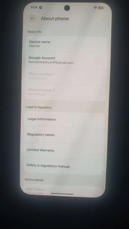 Google pixel 8a sotiladi obmen bor 2 Google pixel 8a sotiladi obmen bor 2