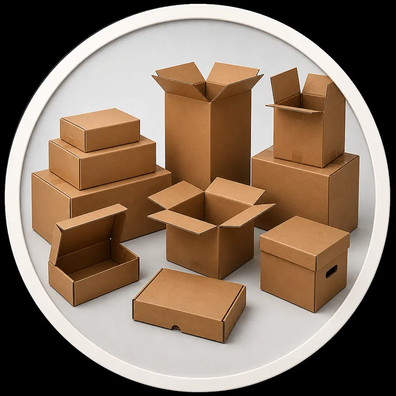 Картонные коробки, гофрокороба от 1шт "Box&Tape" 6