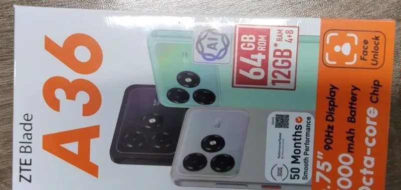 ZTE Blade A36. Новая коробка, ещё не вскрывалась 4 ZTE Blade A36. Новая коробка, ещё не вскрывалась 4