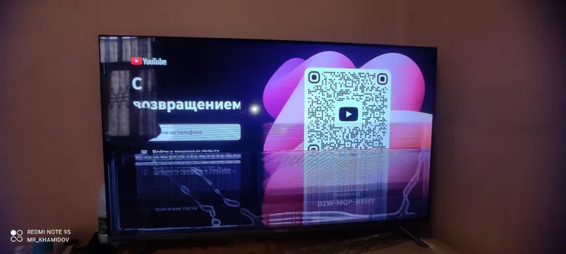 Samsung Телевизор сотилади экран синган лекин связни чотки ушлайди. — фото 2