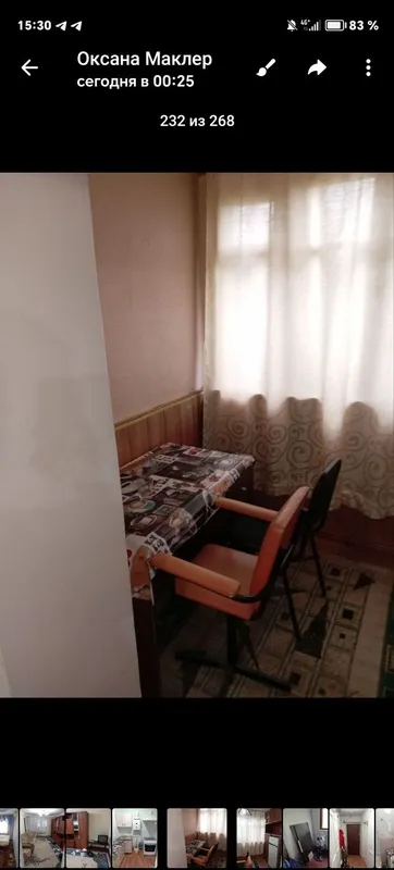 Shoshilinch 2 xonali kvartira ijaraga beriladi, mo‘ljal: Oktyabr 5
