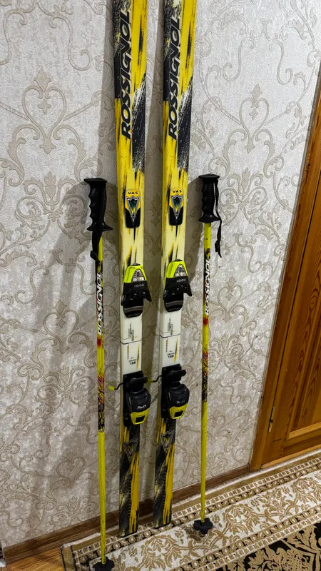 Rossignol tog‘ chang‘ilari 184 sm + tayoqlar 1
