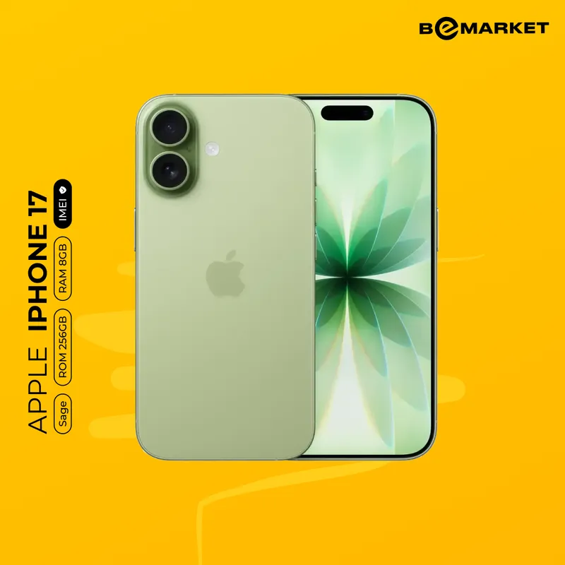 Apple iPhone 17, Sage, 8/256 GB