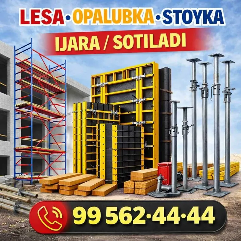 Stoyka lesa monalit lesa arenda arzon narxda