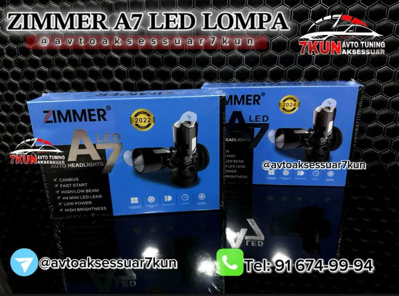 ZIMMER A7 LED LOMPA 1 ZIMMER A7 LED LOMPA 1
