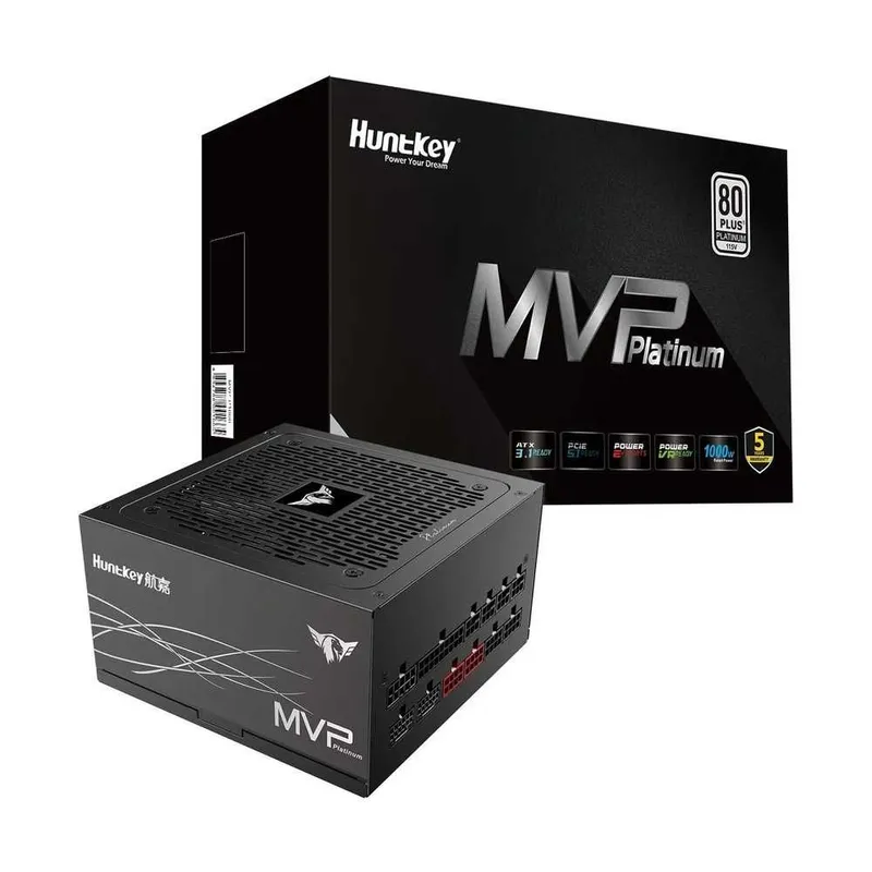 Блок питания Huntkey / MVP P1000 / 1000 Вт / 80 PLUS Platinum