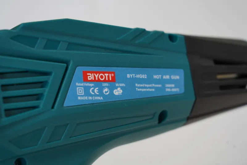 BIYOTI BYT-HG02 — строительный фен 2600 ватт 6 BIYOTI BYT-HG02 — строительный фен 2600 ватт 6