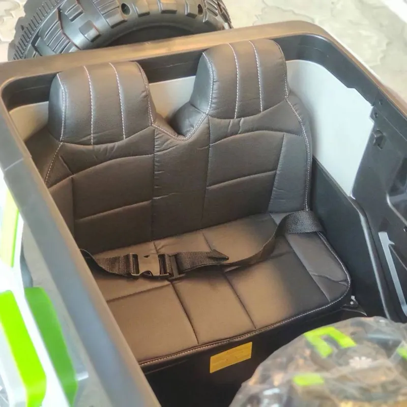 Оочень Большая двухместная детская машина Jeep электромобиль с пультом 4